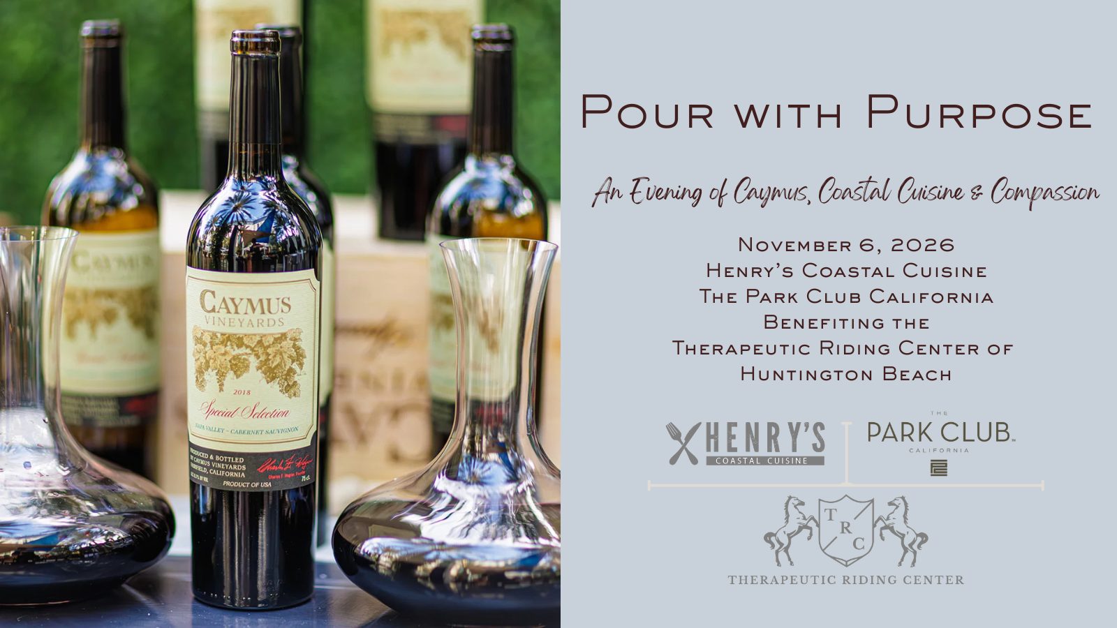 Pour with Purpose
